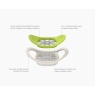 Joseph Joseph Joseph Joseph Nest Press 2-In-1 Corer & Chipper