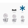 Joseph Joseph Joseph Joseph Space Steel 3 Piece Saucepan Set
