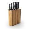 Robert Welch Professional Book Oak Knife Block 7 Piece Set