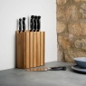 Robert Welch Professional Book Oak Knife Block 7 Piece Set