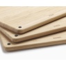 Joseph Joseph Folio Steel Bamboo 3 Piece Board Set - Silver