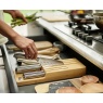 Joseph Joseph Elevate Steel Knives Bamboo Store 5 Piece Set