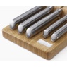 Joseph Joseph Elevate Steel Knives Bamboo Store 5 Piece Set