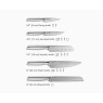 Joseph Joseph Elevate Steel Knives Bamboo Store 5 Piece Set