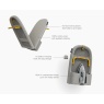 Joseph Joseph Pocket Max Ironing Board - Light Grey