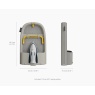 Joseph Joseph Pocket Max Ironing Board - Light Grey