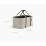 Joseph Joseph Hold-All Collapsible 35L Laundry Basket - Ecru