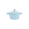 Masterclass Cast Aluminium Casserole Dish 1.4L - Pastel Blue