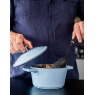 Masterclass Cast Aluminium Casserole Dish 1.4L - Pastel Blue