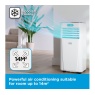 Black & Decker Black & Decker BXAC40023GB Portable 5000 BTU 3-in-1 Smart Air Conditioning Unit - White
