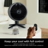 Shark Shark FA150UK FlexBreeze TableMate Indoor to Outdoor Tabletop Fan - Winter Fog