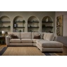 Morgan 4 Seater Corner Sofa With Footstool in Fabric