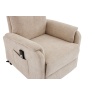 Oregon Dual Motor Riser Recliner Chair in Barley Fabric