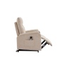 Oregon Dual Motor Riser Recliner Chair in Barley Fabric