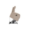 Oregon Dual Motor Riser Recliner Chair in Barley Fabric