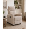 GFA Oregon Dual Motor Riser Recliner Chair in Barley Fabric