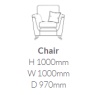 Wallace Chair In Fabric