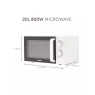 Haden Haden 207760 800W Solo Microwave 20L - White