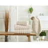 The Lyndon Company Rainham Cotton Towel - Taupe