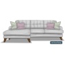 Whitemeadow Reya Medium 3 Seater Chaise Sofa in Fabric