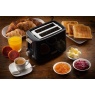 Ariete AR0157 Breakfast Line 2 Slice Toaster - Dark Grey