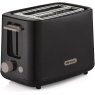 Ariete AR0157 Breakfast Line 2 Slice Toaster - Dark Grey