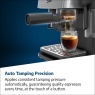 Beko CED7524X Espresso Machine With Integrated Grinder And Milk Cup - Silver
