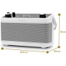 Roberts Blutune 7 Stereo DAB/DAB+/FM Radio - White