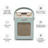 Roberts Revival Mini2 DAB+/FM Portable Radio With Bluetooth - Duck Egg