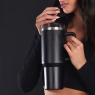 JTL JTL Double Wall Vacuum Mug with Handle 40oz - Black