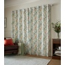 Laura Ashley Laura Ashley Old Castle Leaves Eyelet Curtains - Fern Green