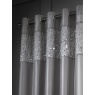 Catherine Lansfield Catherine Lansfield Glitzy Lined Eyelet Curtains - Grey