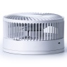Status Status 8-inch Telescopic Folding USB Rechargeable Desk & Floor Fan - White