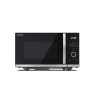 Sharp YCQS254AUB 900W Flatbed Microwave Oven 25L - Black