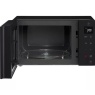 LG MH6535GIS 1000W Microwave Oven with Grill & Touch Control Panel 25L - Black