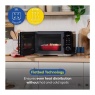 Russell Hobbs RHFM2365B 800W Flatbed Digital Microwave 23L - Black