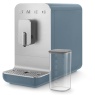 Smeg BCC13SBMUK Bean To Cup Automatic Coffee Machine With Milk System - Storm Blue