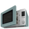 Smeg MOC02EGMUK 900W Combi Microwave With Oven Air Fry & Grill 27L - Emerald Green