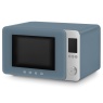 Smeg MOC02SBMUK 900W Combi Microwave With Oven Air Fry & Grill 27L - Storm Blue