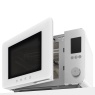 Smeg MOC02WHMUK 900W Combi Microwave With Oven Air Fry & Grill 27L - White