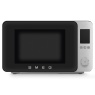 Smeg MOC02EGMUK 900W Combi Microwave With Oven Air Fry & Grill 27L - Black