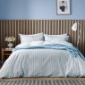 Helena Springfield Helena Springfield Calico & Chalk Twill Stripe Duvet Set - Blue