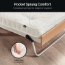 Jay-Be Jay-Be Folding Bed with Anti-Allergy Micro e-Pocket Sprung Mattress