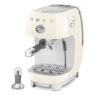 Smeg ECF03CRUK Manual Espresso Coffee Machine With Cold Brew - Cream