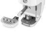 Smeg ECF03WHUK Manual Espresso Coffee Machine With Cold Brew - White