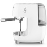 Smeg ECF03WHUK Manual Espresso Coffee Machine With Cold Brew - White