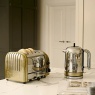 Dualit 47452 Classic Vario AWS 4 Slot Toaster - Brass