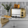 Dualit 47452 Classic Vario AWS 4 Slot Toaster - Brass