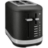 KitchenAid 5KMT2109BBK Manual Control 2 Slice Toaster - Cast Iron Black