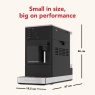 KitchenAid 5KES8452BBM Fully Automatic Espresso Machine with Iced Coffee KF2 - Matte Black